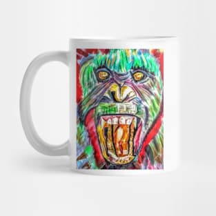 Wild chimp Mug